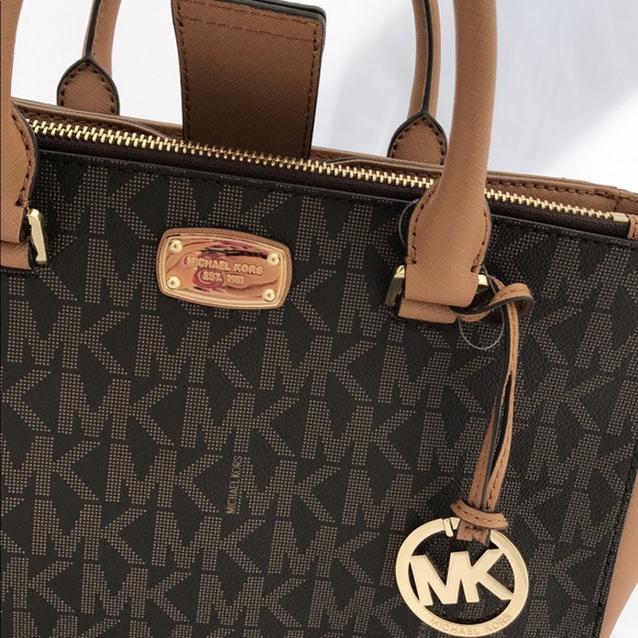 NWT Michael Kors Kellen Medium Satchel Crossbody - Picture 4 of 8